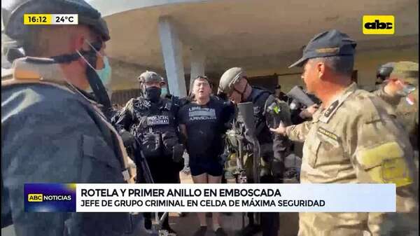 Video: Armando Rotela y primer anillo en Emboscada - ABC Noticias - ABC Color