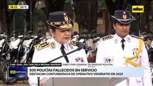 Video: 500 policías fallecidos en servicio - ABC Noticias - ABC Color