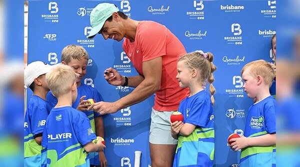 Nadal siente el cariño de miles de fans y asegura que está mejor de lo que esperaba