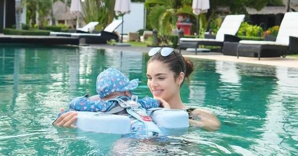 Diario HOY | Sol y puro relax: así despiden Nadia Ferreira y Marc Anthony Junior el 2023