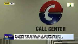 Video: trabajadores de Copaco no cobran salarios  - ABC Noticias - ABC Color
