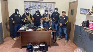 Cae brasileño con un arsenal en Pedro Juan Caballero