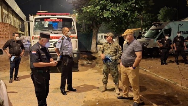 Cortocircuito causa incendio en un sector de la cárcel de Tacumbú