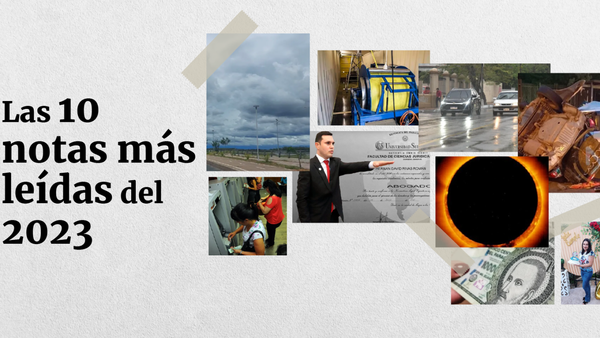 Las 10 notas más leídas de Última Hora en el 2023