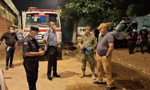 Un incendio causado por un cortocurcuito en un sector de la cárcel de Tacumbú