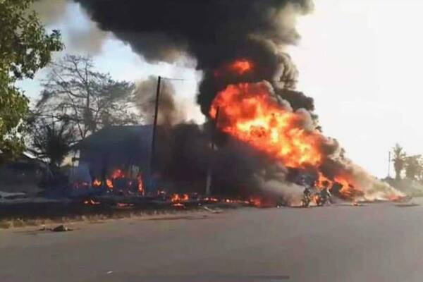Explosión de camión cisterna deja 40 muertos en Liberia | 1000 Noticias