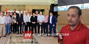 SEBASTIÁN REMEZOWSKI MANTUVO IMPORTANTE REUNIÓN CON SANTIAGO PEÑA - Itapúa Noticias