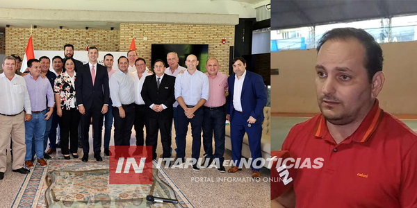 SEBASTIÁN REMEZOWSKI MANTUVO IMPORTANTE REUNIÓN CON SANTIAGO PEÑA - Itapúa Noticias
