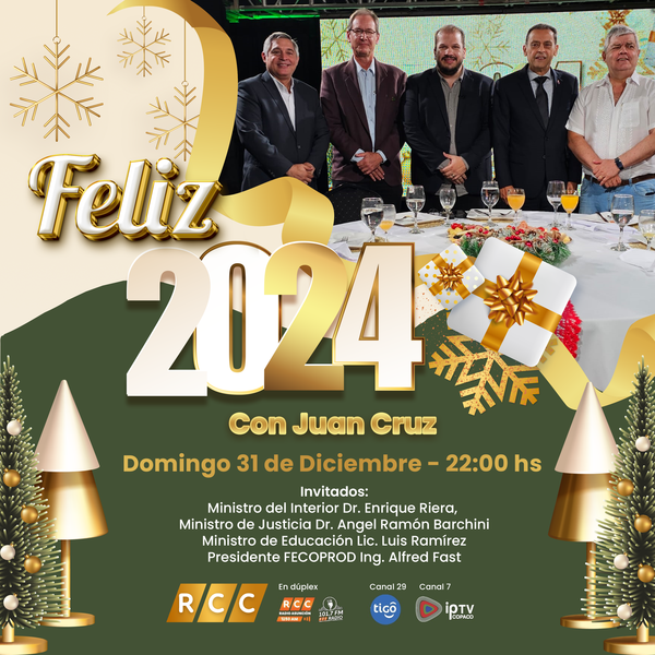 Celebremos juntos la llegada del «Año Nuevo» con la emisión especial de la RCC