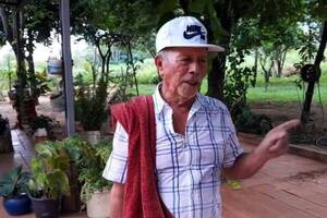 Abuelito desaparecido estaba en un bosque: "El Karai Pyhare me llevó"