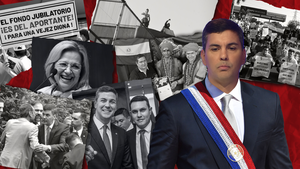 Polémicas, gran victoria y complicado inicio en el sillón presidencial: Así fue el 2023 de Santiago Peña