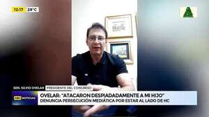 Ovelar:  “Atacaron despiadadamente a mi hijo” - ABC Noticias - ABC Color