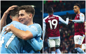 Versus / Manchester City y Aston Villa ponen al Liverpool bajo presión