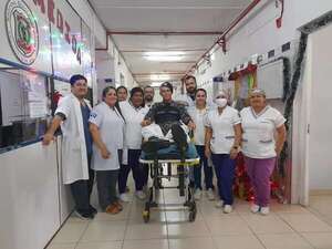 Joven Lince herido en Operativo Veneratio logró su alta médica - Policiales - ABC Color