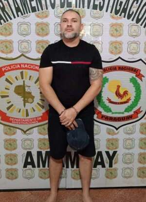Decretan prisión de exconvicto detenido con arsenal en Pedro Juan Caballero - Policiales - ABC Color