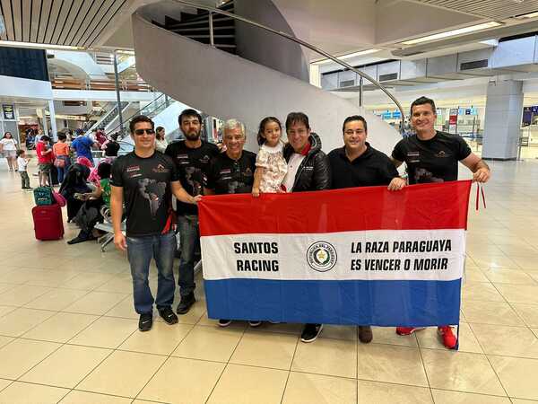 Oscar Santos y equipo partieron rumbo al Rally Dakar 2024 - La Tribuna