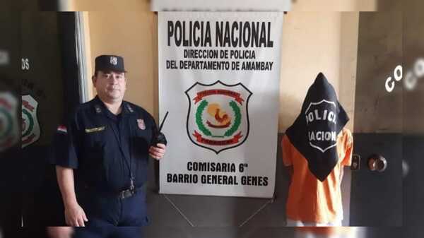 Tras agredir a su madre, agentes policiales aprehenden a un joven de 19 años - Oasis FM 94.3
