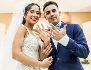 María Luján Ramírez Orué y Fernando Díaz Benítez - Sociales - ABC Color