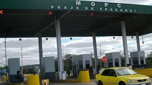 MOPC anuncia suba de peaje en Ypacaraí y Nueva Londres