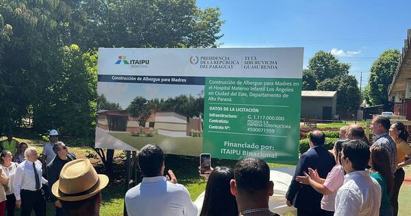 La Nación / Itaipú inició obra para albergue temporal de madres del Hospital Los Ángeles