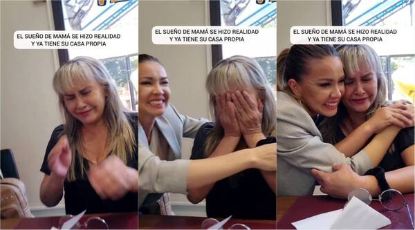 [VIDEO] Lo más emotivo que verás hoy: ¡Dallys Ferreira le regaló una casa a su mamá!