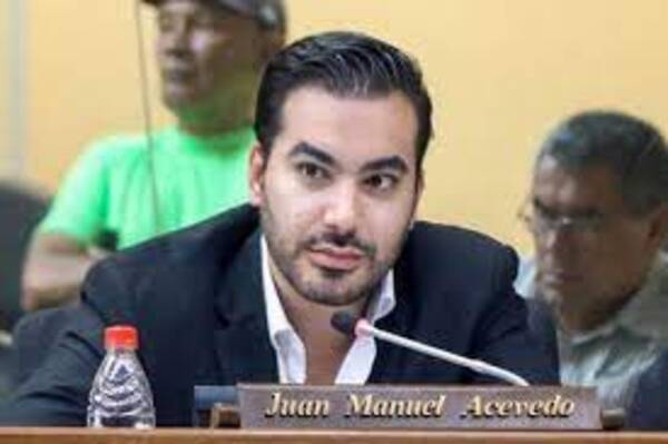 Diputado Acevedo: Te deseo a vos y a los tuyos, salud y prosperidad en este nuevo año.