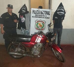 PJC: Dos jóvenes son detenidos por ocasionar ruidos molestos con caño de escape de moto