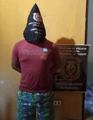 Tobatí: detienen a hombre por supuesta coacción sexual y tentativa de violación - Policiales - ABC Color