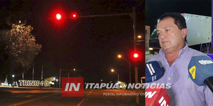 SEMÁFOROS EN TRINIDAD SE INCORPORARON PENSANDO EN LA SEGURIDAD DE LA GENTE - Itapúa Noticias