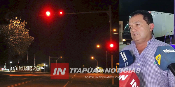 SEMÁFOROS EN TRINIDAD SE INCORPORARON PENSANDO EN LA SEGURIDAD DE LA GENTE - Itapúa Noticias