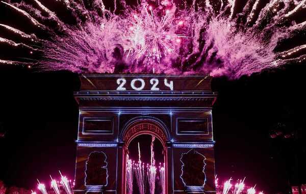 Espectacular recibimiento del 2024 en diferentes partes del mundo - Unicanal