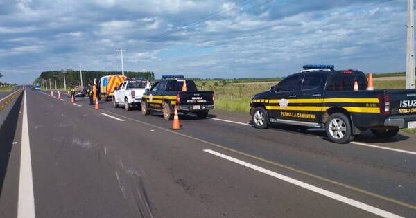 La Nación / Un fallecido tras choque contra separador de carriles en Caaguazú