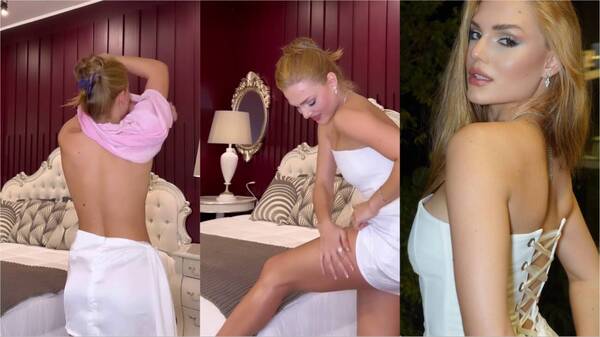 [VIDEO] ¡Mamau! ExMiss paraguaya hizo arder las redes cambiándose de ropa frente a cámara