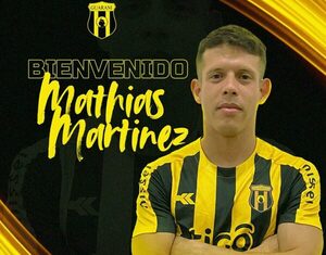 Versus / Guaraní presentó a su sexto refuerzo: Mathías Martínez
