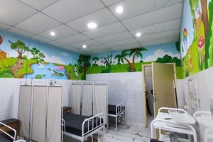 Renovada sala pediátrica en el Hospital de Pilar: bienestar asegurado para los más pequeños - .::Agencia IP::.