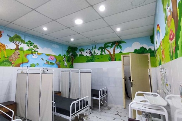 Renovada sala pediátrica en el Hospital de Pilar: bienestar asegurado para los más pequeños - .::Agencia IP::.