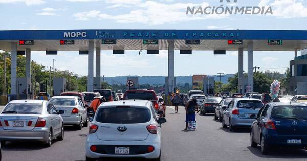 La Nación / Empezaron a regir las nuevas tarifas en tres puestos de peaje