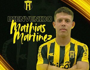 Guaraní presentó a su sexto refuerzo: Mathías Martínez