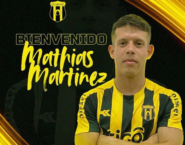 Guaraní presentó a su sexto refuerzo: Mathías Martínez