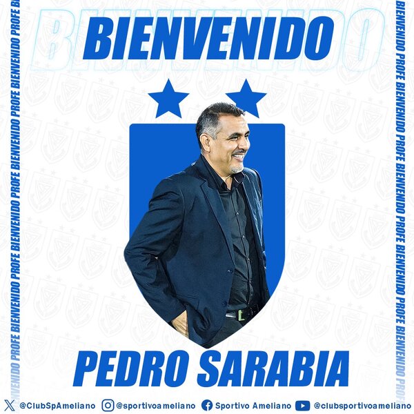 Pedro Sarabia es nuevo entrenador del Sportivo Ameliano | 1000 Noticias