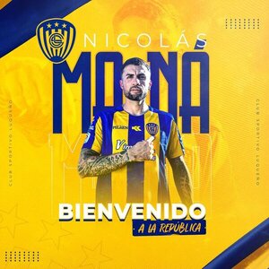 Luqueño oficializa los arribos de Nicolás Maná y Alex Álvarez