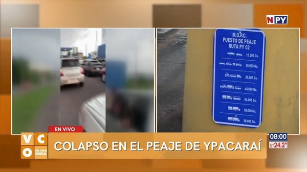 Subió el precio del peaje en Ypacaraí - Noticias Paraguay