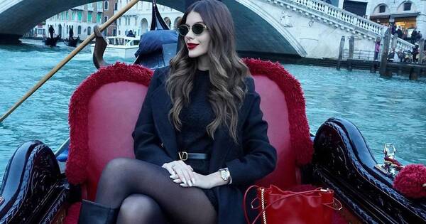 La Nación / “Qué lindo año nos espera”, vaticinó Agatha León desde Venecia