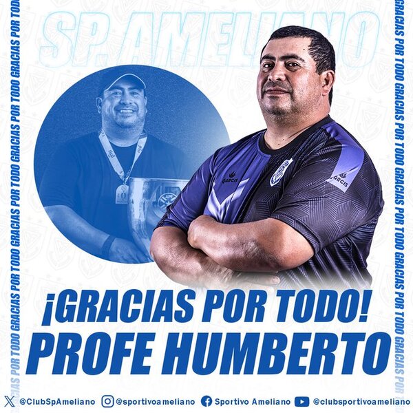 Humberto García deja Ameliano para dar prioridad a su salud - La Tribuna