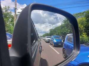Caótico operativo retorno: “El parque automotor es muy grande”, argumenta Caminera  - Nacionales - ABC Color