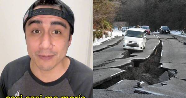 Diario HOY | Viral: paraguayo pasó tremendo susto en el terremoto de Japón