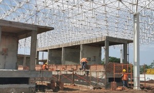 Avanzan las obras para zona primaria del puente de la Integración