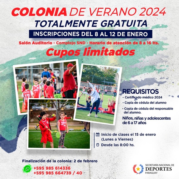 SND invita a la Colonia de Verano