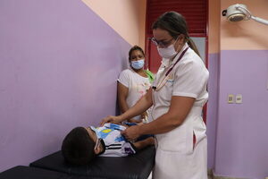 Clínicas: En pediatría reportaron gran cantidad de pacientes por cuadros febriles en su mayoría por dengue » San Lorenzo PY