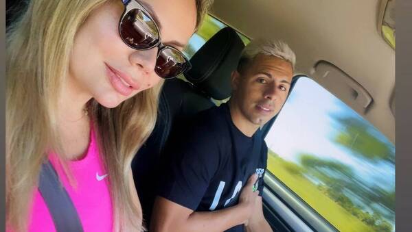Dahiana Bresanovich y Blas Riveros, rumbo a Córdoba, por tierra.